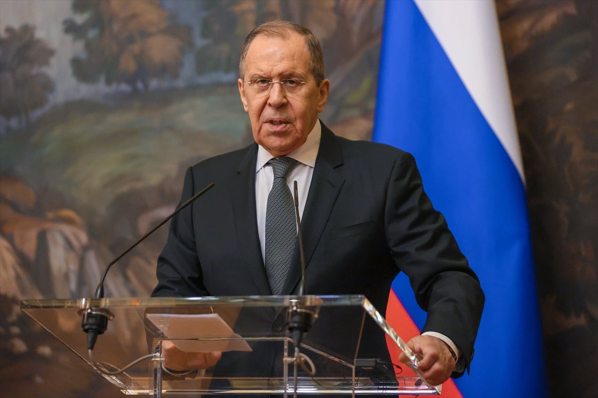 Lavrov: "Rusya'ya karşı 5 binden fazla yaptırım kararı alındı, bu bir rekordur"
