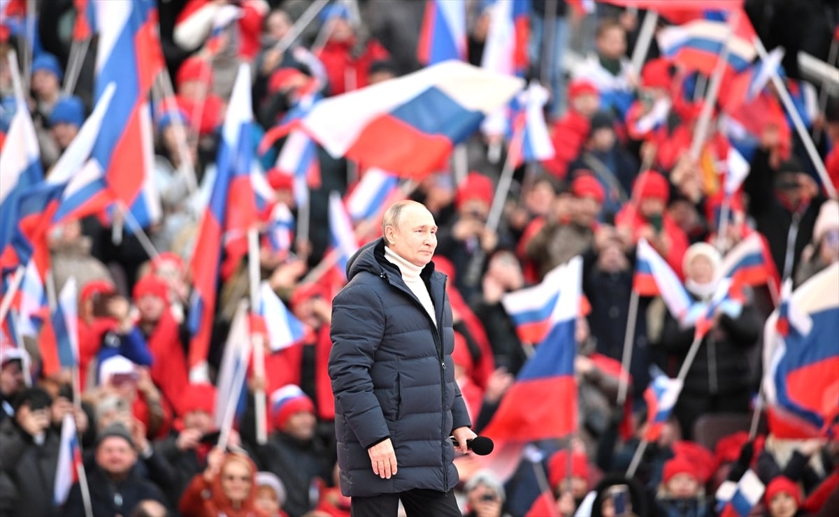 Putin, Ukrayna savaşından bu yana ilk kez halkın karşısına çıktı