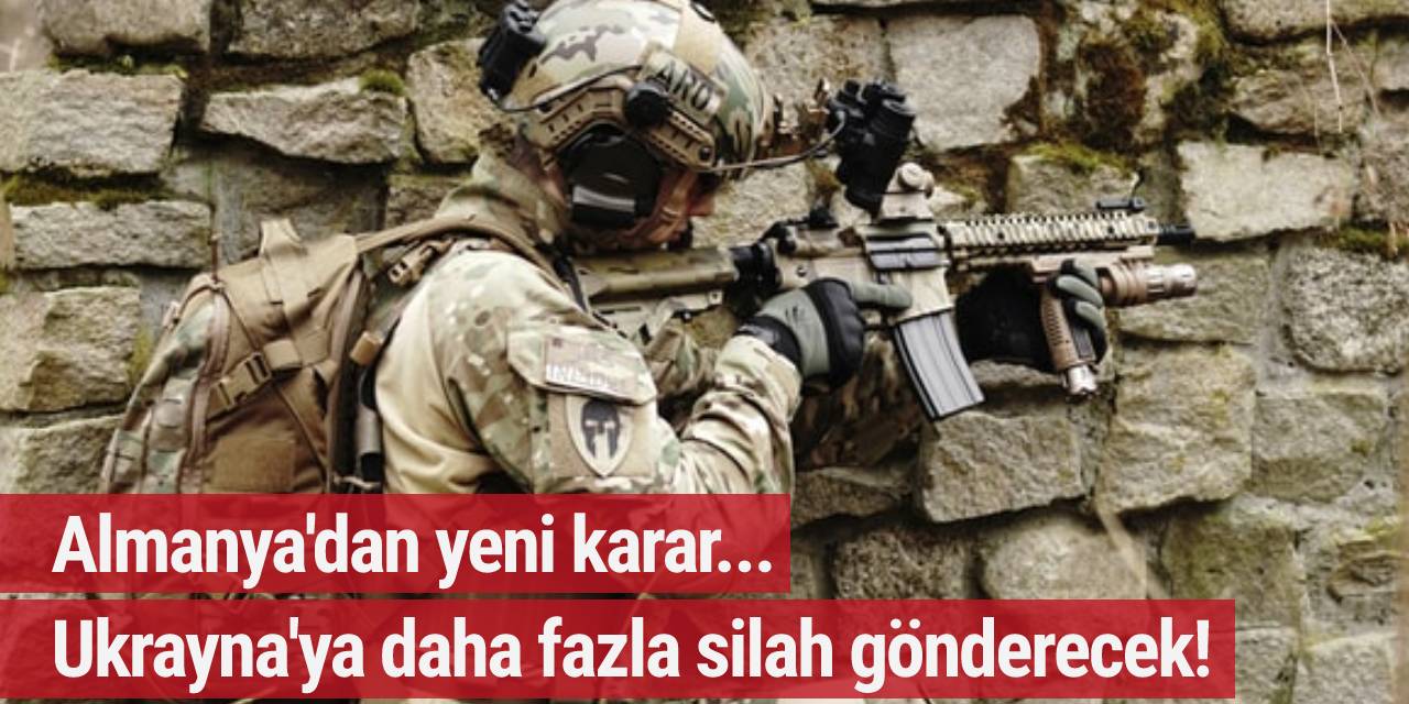 Almanya, Ukrayna'ya daha fazla silah tedarik edecek