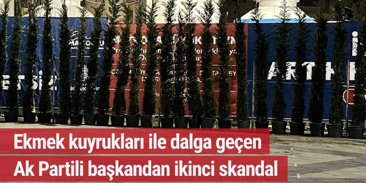 Ekmek kuyrukları ile dalga geçen Ak Partili başkandan ikinci skandal