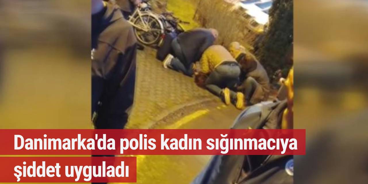 Danimarka'da polis kadın sığınmacıya şiddet uyguladı