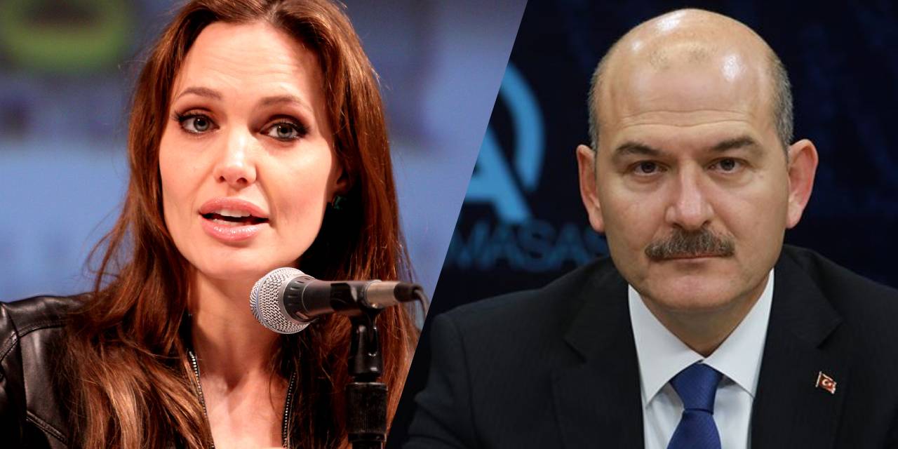 Soylu'nun Angelina takıntısı! Üçtür fırçalıyor...