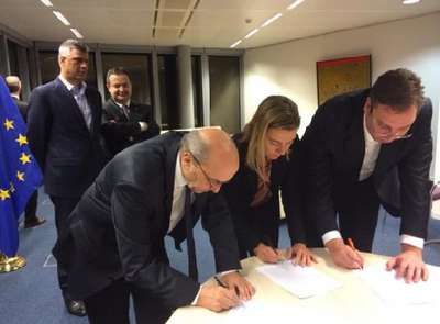 Brüksel’de Kosova ve Sırbistan arasında adalet konusunda anlaşmaya varıldı
