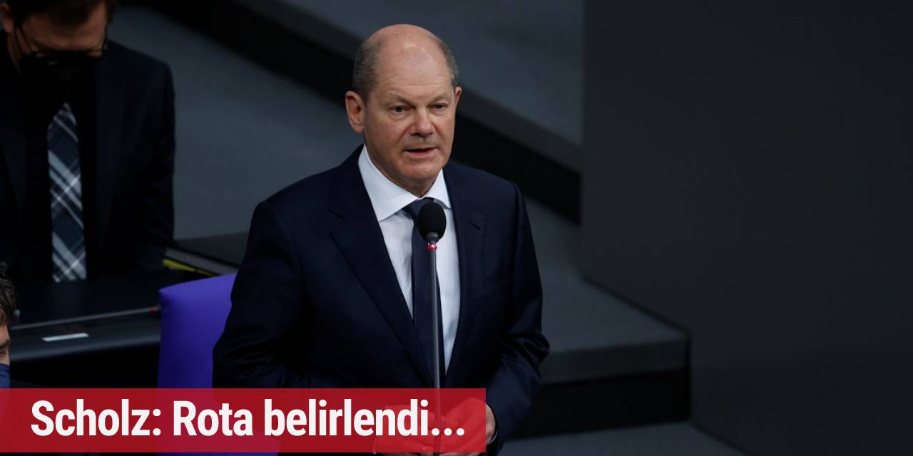 Scholz: Rusya'nın bu savaşı kazanmaması hedefimiz olarak kalmalı...
