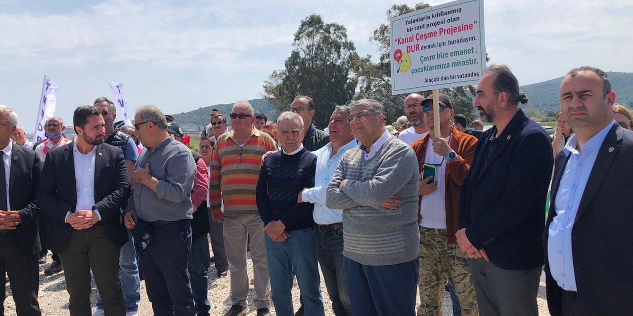 Halk 'Çeşme talan projesine' hayır dedi!