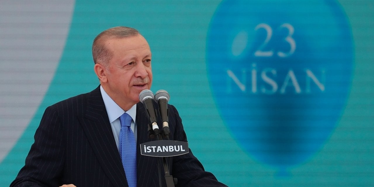 Erdoğan'dan 23 Nisan mesajı