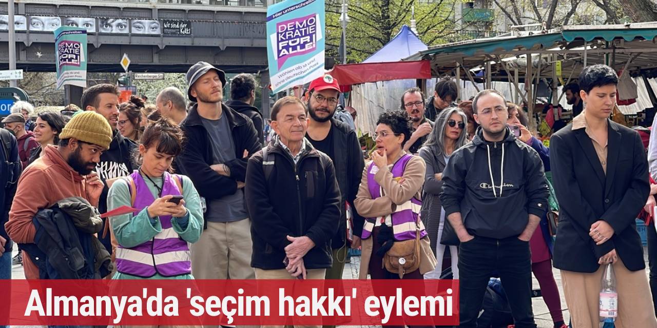 Almanya'da 'seçim hakkı' eylemi