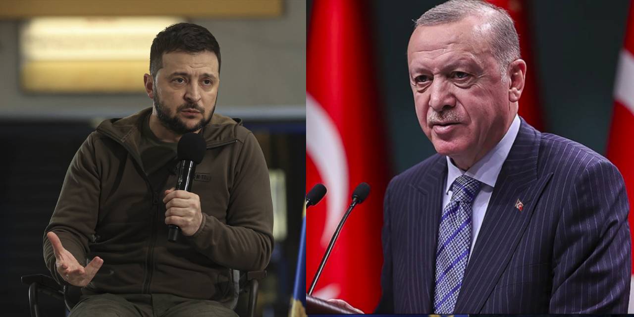 Cumhurbaşkanı Erdoğan Zelenskiy ile görüştü