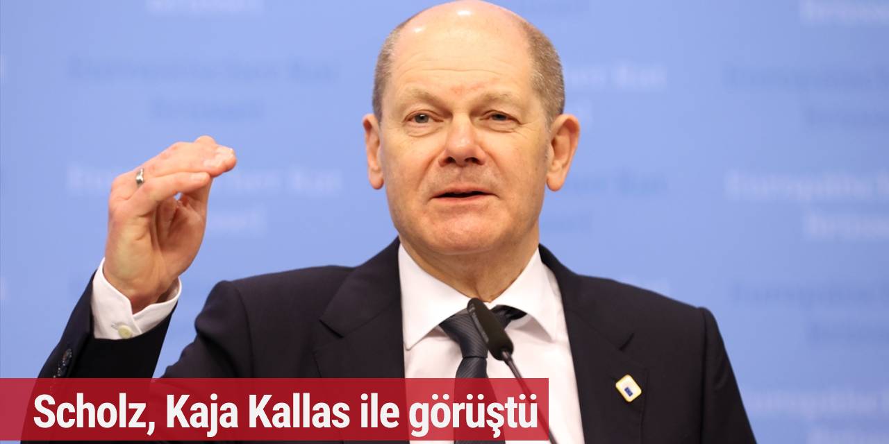 Scholz, Estonya Başbakanı Kaja Kallas ile görüştü