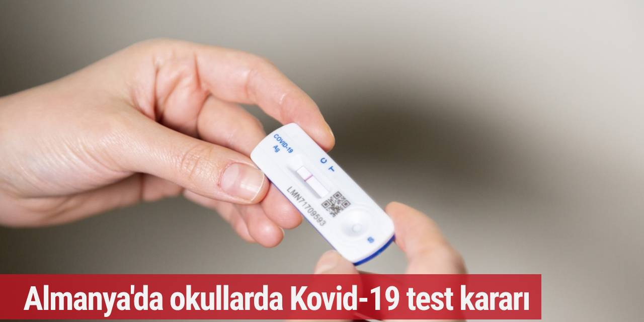 Almanya'da okullarda Kovid-19 test kararı