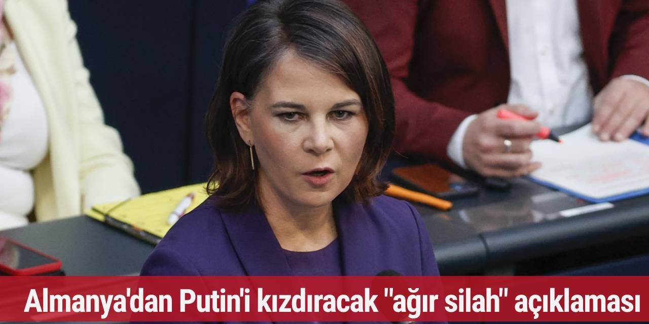 Almanya'dan Putin'i kızdıracak "ağır silah" açıklaması