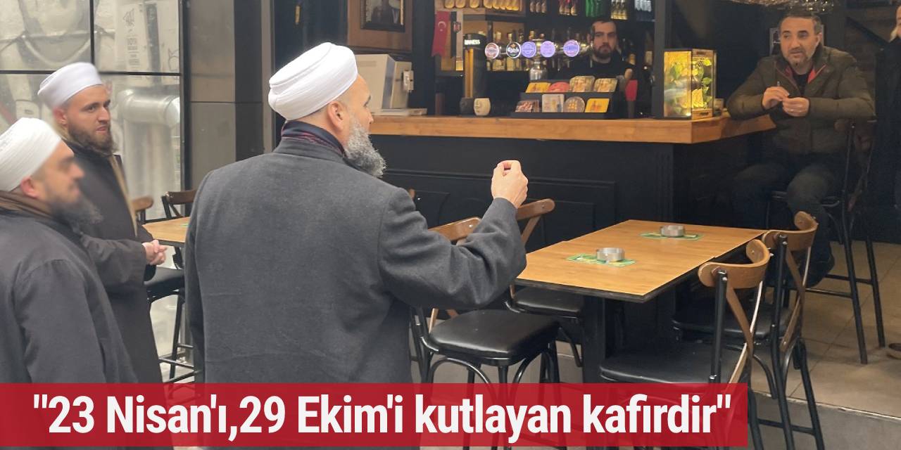 "23 Nisan'ı,29 Ekim'i kutlayan kafirdir"