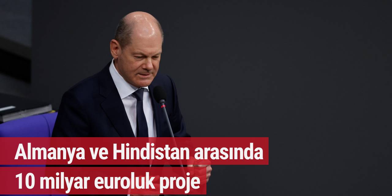Almanya ve Hindistan arasında 10 milyar euroluk proje