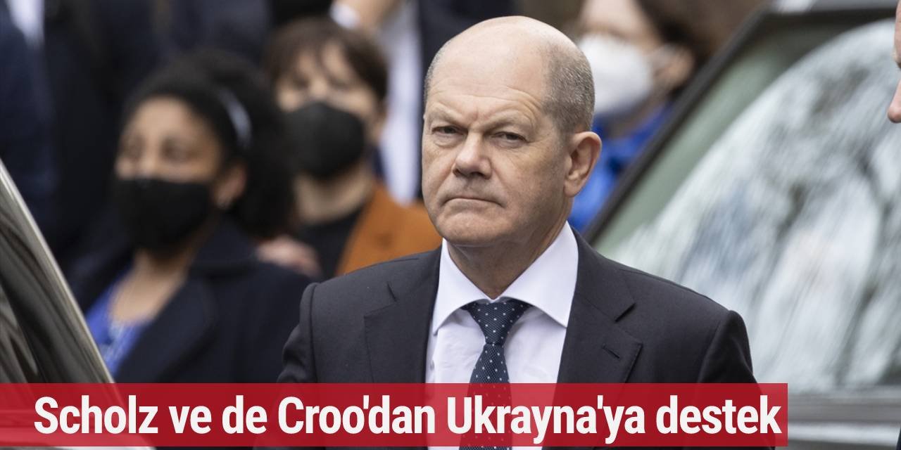 Scholz ve de Croo'dan Ukrayna'ya destek