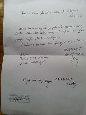 Milletvekili adaylığı için istifa eden öğretmene soruşturma