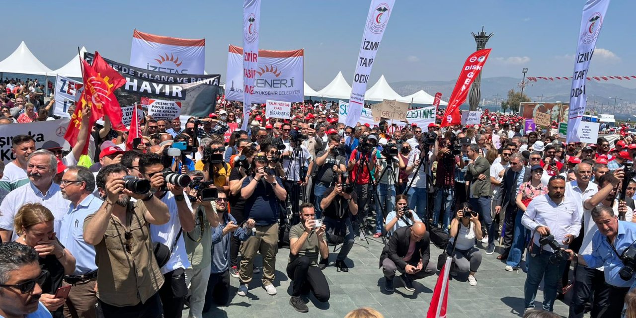 Çeşme Projesi’ne karşı İzmir ayağa kalktı
