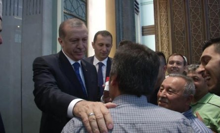 Gurbetçi vatandaş ile Erdoğan arasında ilginç diyalog