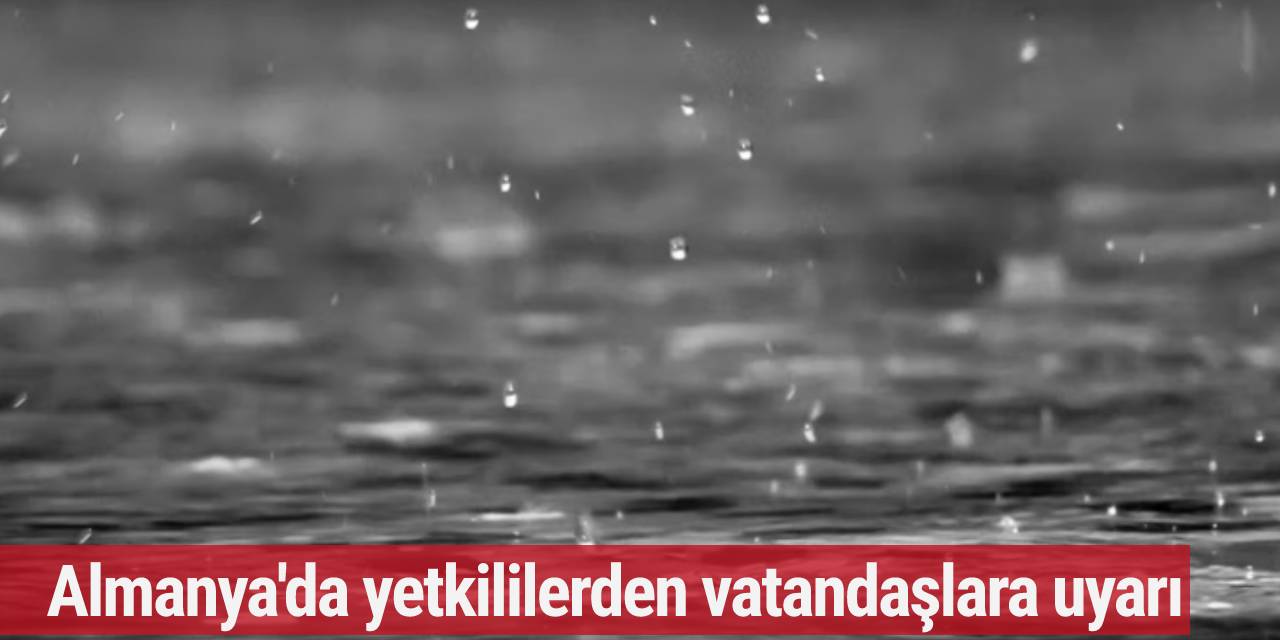 Almanya'da yetkililerden vatandaşlara 'fırtına' uyarısı! ''Evde kalın...''