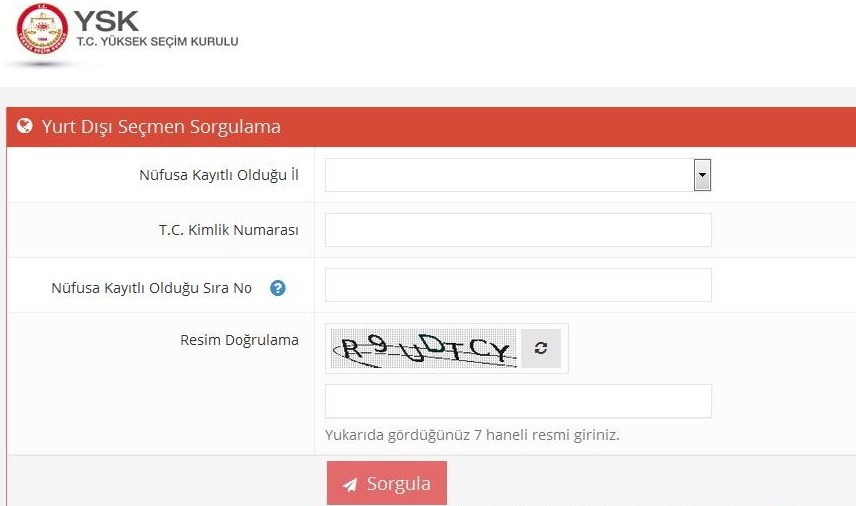 Yurt dışı seçmen kütüğüne kaydolmayı unutmayın