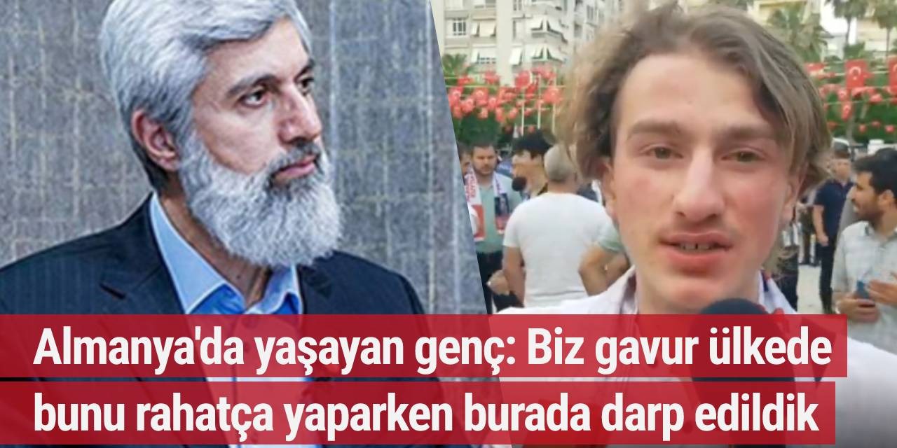 Almanya'dan gelen Furkan gönüllüsü: Gavur ülkede bunu rahatça yaparken burada darp edildik...