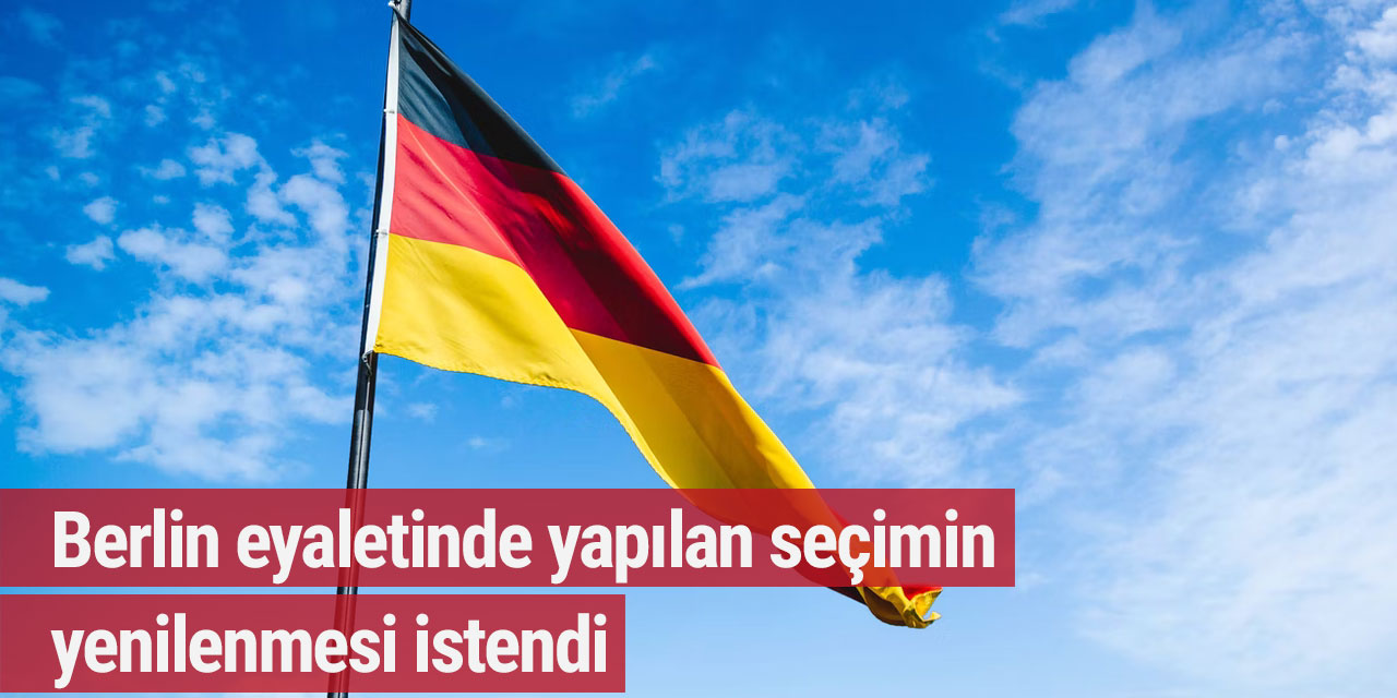 Berlin eyaletinde yapılan seçimin yenilenmesi istendi