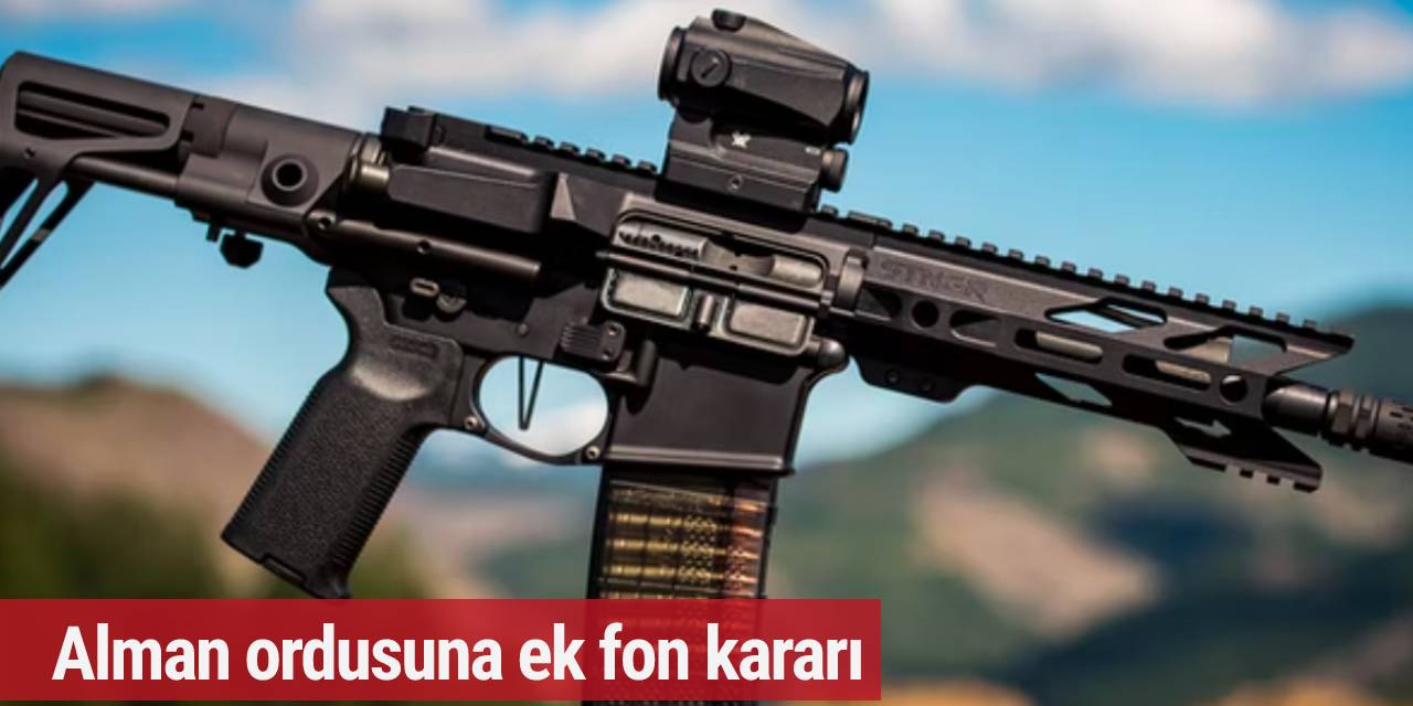 Alman ordusuna ek fon kararı