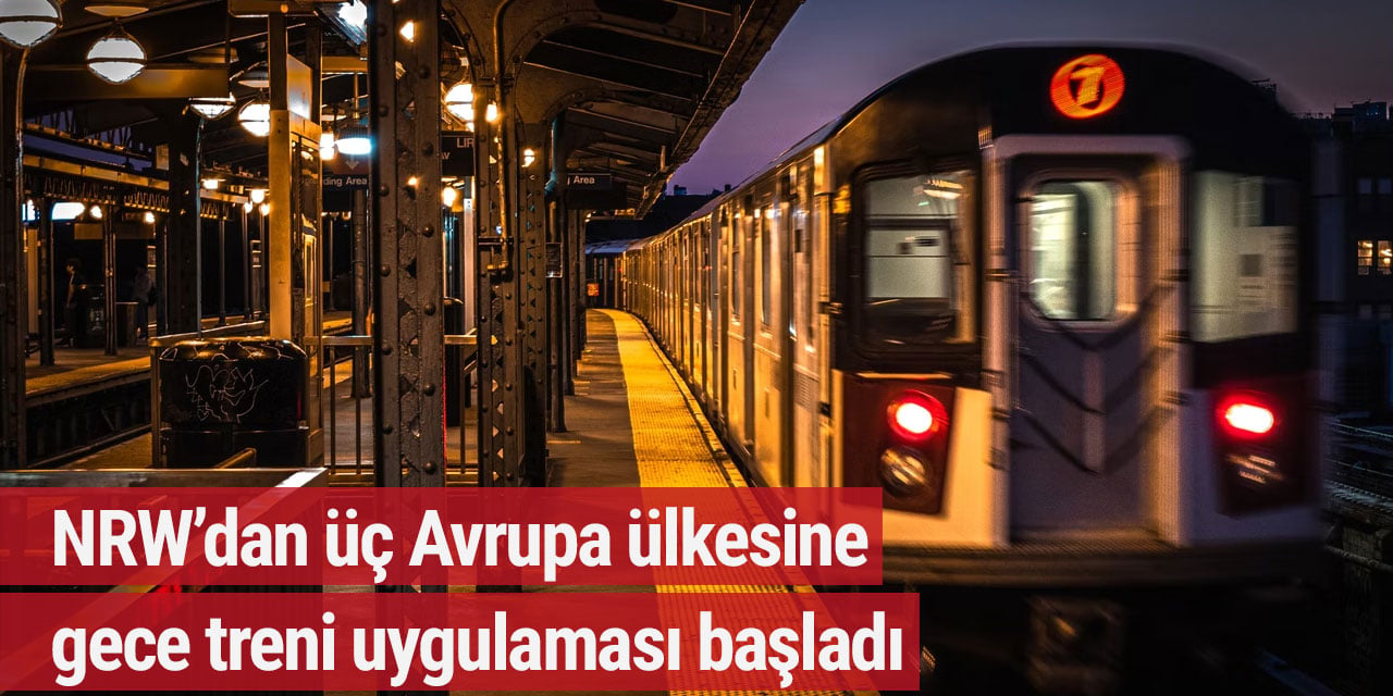 NRW’dan üç Avrupa ülkesine gece treni uygulaması başladı