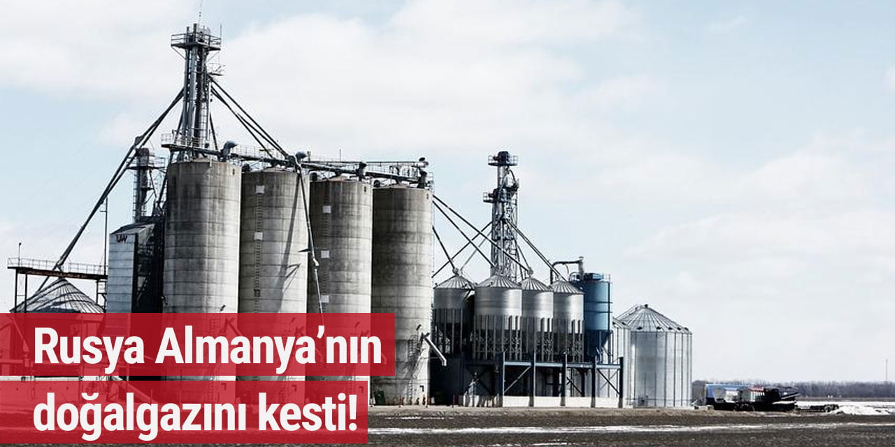 Rusya Almanya’nın doğalgazını kesti!