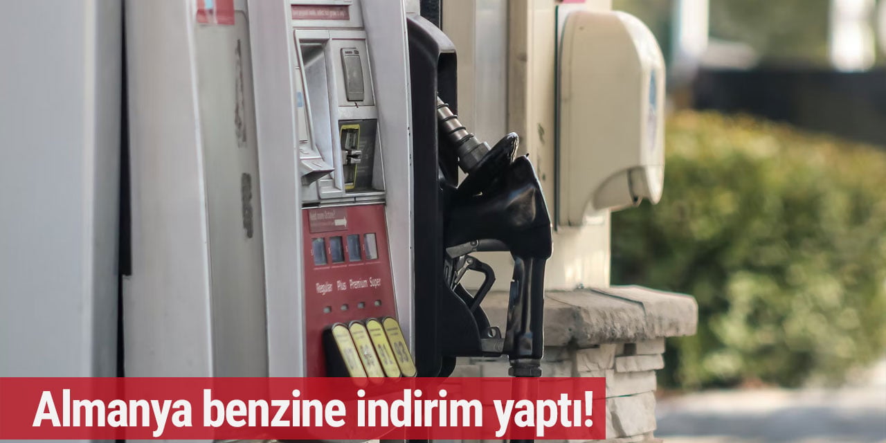 Almanya benzine indirim yaptı!