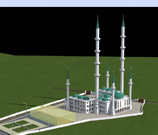 Avrupa'nın en büyük camisi inşa ediliyor