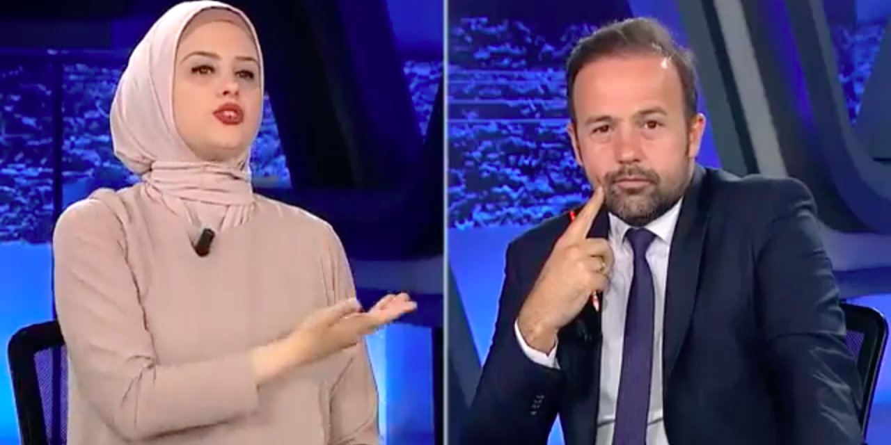 Beyaz TV stüdyosunda akıl almaz anlar! Ekranda cin çıkarma seansı...