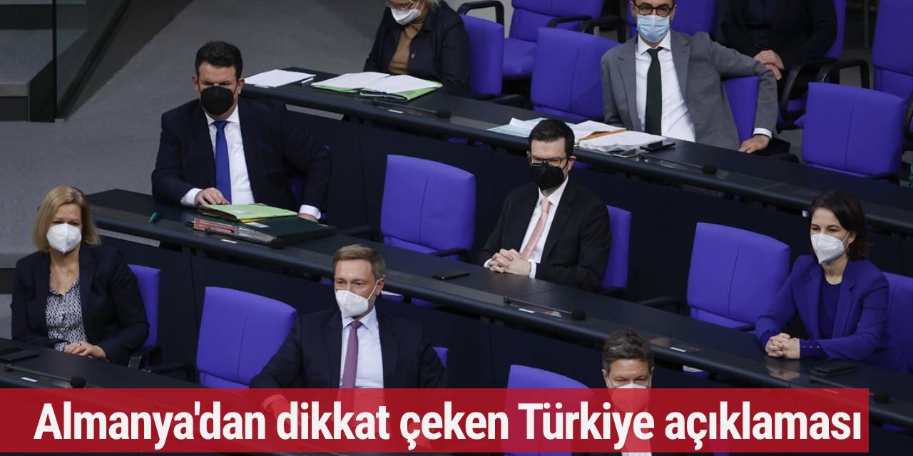 Almanya'dan dikkat çeken Türkiye açıklaması