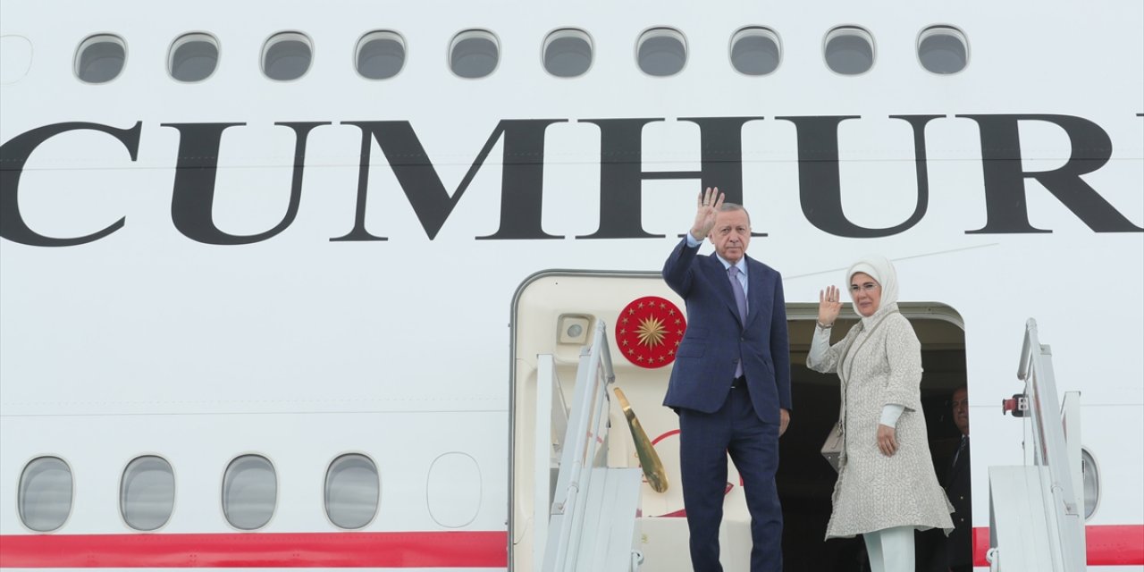 Erdoğan, NATO Zirvesi'ne katılmak üzere İspanya'ya gitti