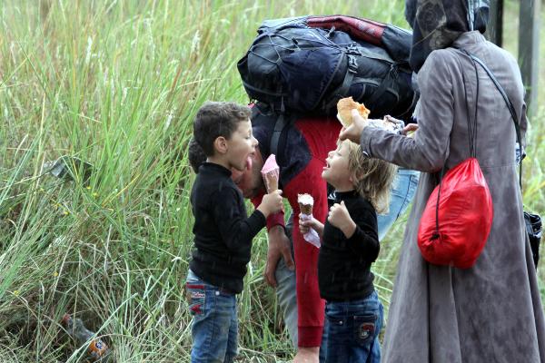 Binlerce sığınmacı Münih'e geldi