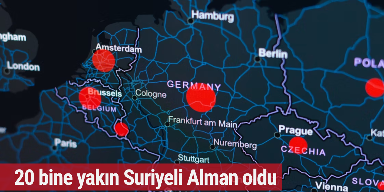 20 bine yakın Suriyeli Alman oldu