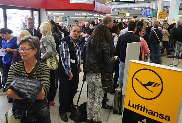 Lufthansa 84 uçuşunu iptal etti