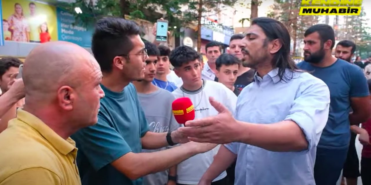 'Almanya'dan geldim' diyen Türk ''Ben aç göremiyorum” dedi sokak röportajında ortalık karıştı