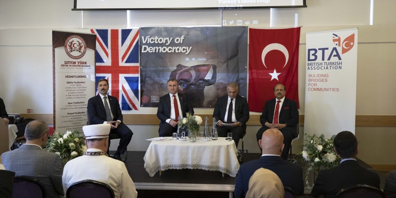 İngiltere'de "15 Temmuz Demokrasi ve Milli Birlik Günü" paneli