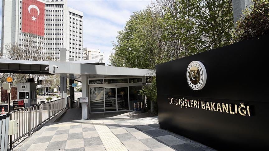 Alman Büyükelçi Dışişleri Bakanlığına davet edildi