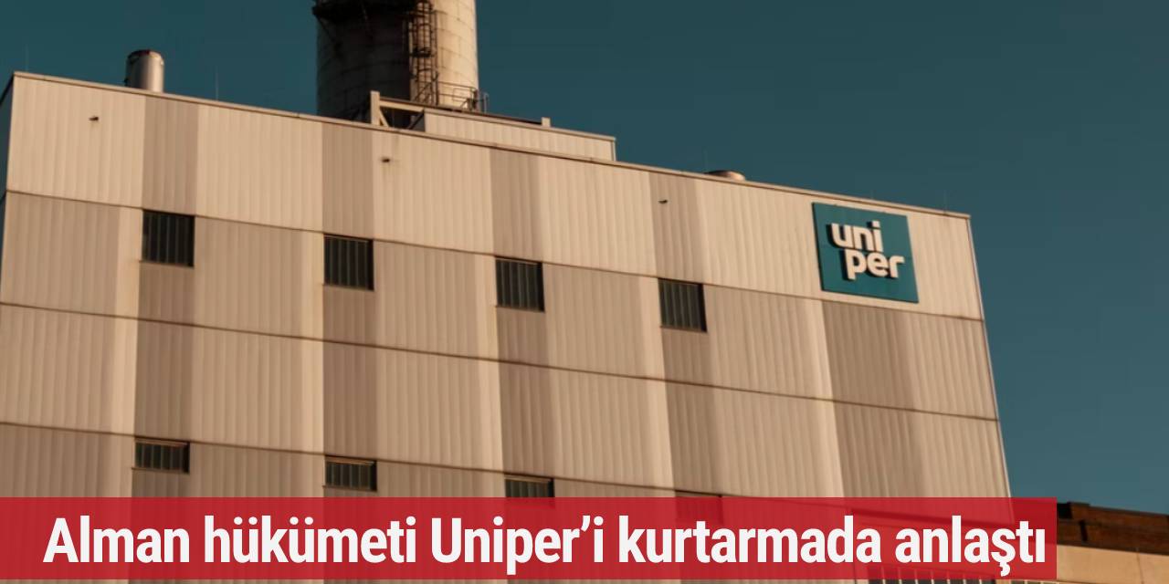 Almanya hükümeti enerji devi Uniper’le kurtarma anlaşması imzaladı