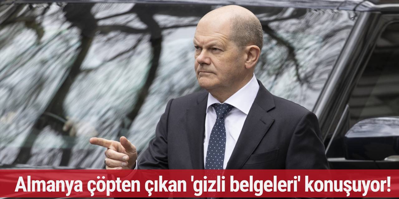 Almanya, çöpten çıkan 'gizli belge' skandalıyla sarsıldı!