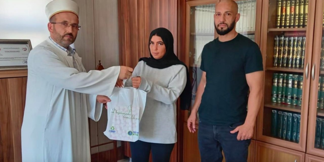 Zonguldak'a gelin gelen Alman kadın Müslüman oldu