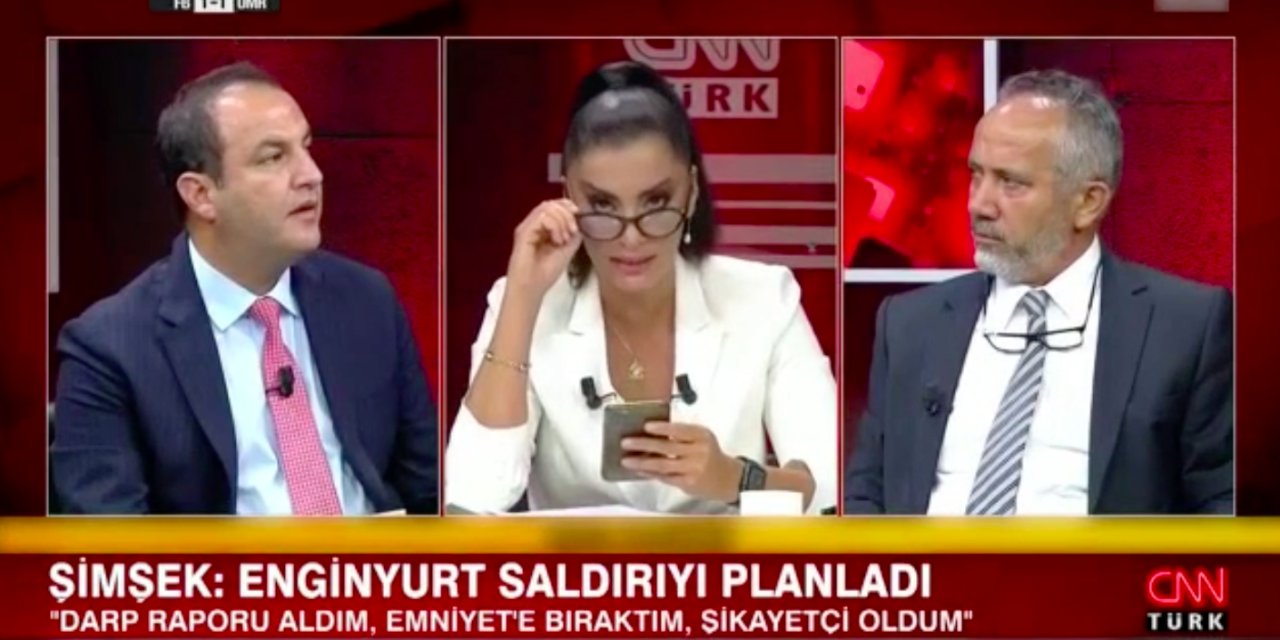 Hande Fırat, canlı yayında gelen mesaja ateş püskürdü