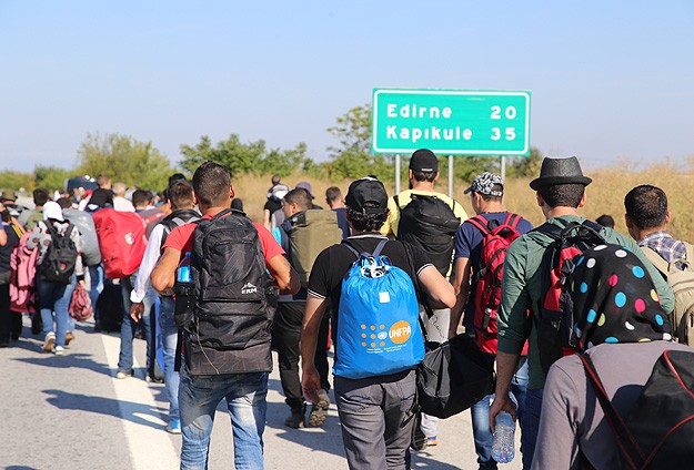 'Almanya' hayali ile yollara düştüler