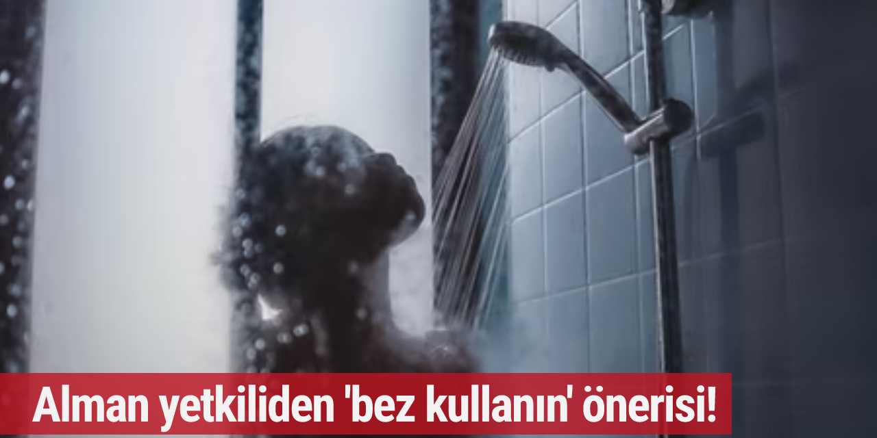 Alman yetkiliden 'bez kullanın' önerisi!
