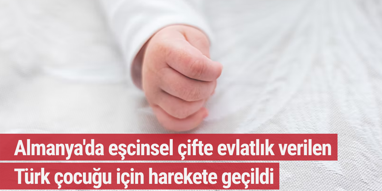 Almanya'da eşcinsel çifte evlatlık verilen Türk çocuğu için harekete geçildi