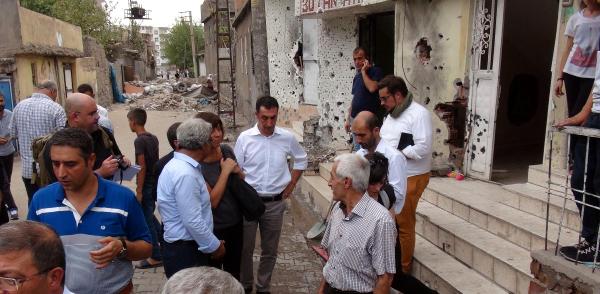 Yeşiller Cizre’yi ziyaret etti