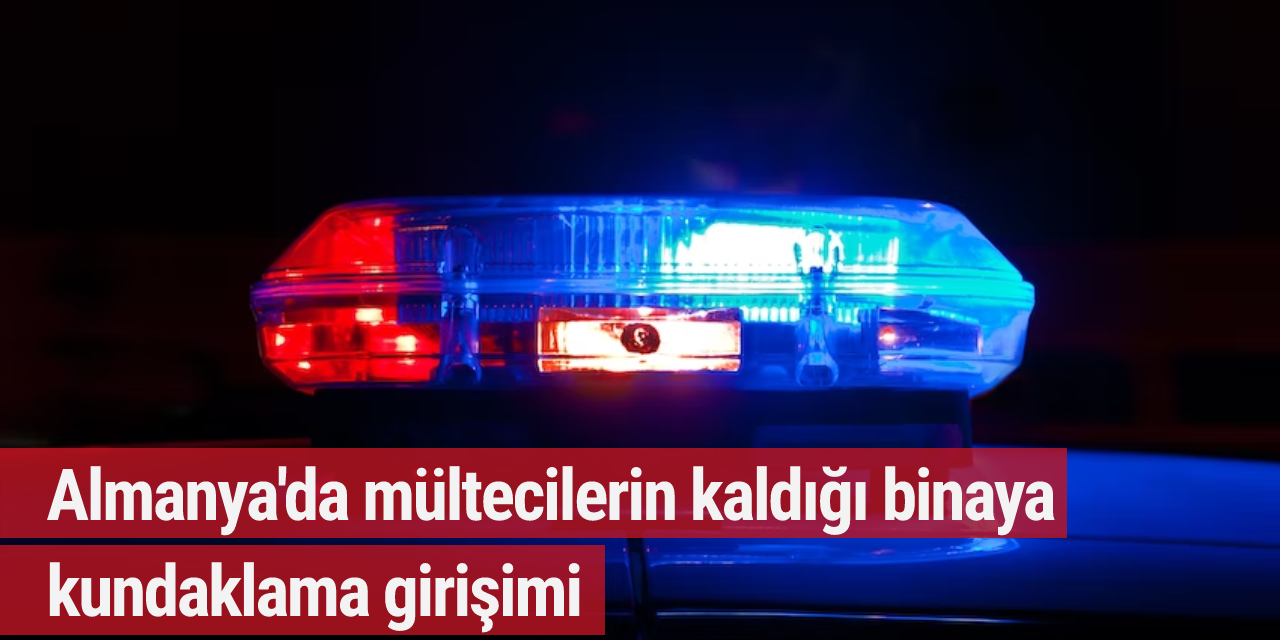 Almanya'da mültecilerin kaldığı binaya kundaklama girişimi