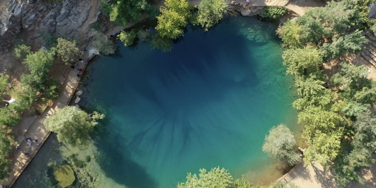 Kahramanmaraş'ın "gizemli gölü" turizme katkı sağlıyor