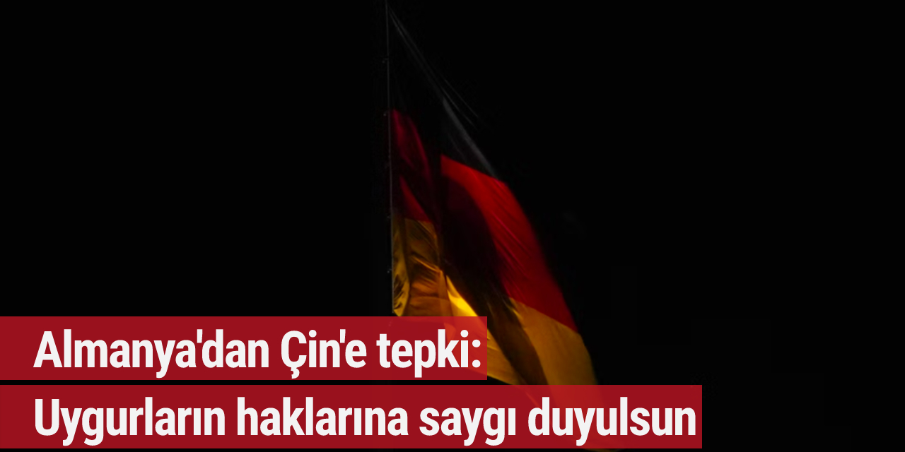 Almanya'dan Çin'e tepki: Uygurların haklarına saygı duyulsun
